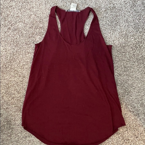 American Rag Tops - Maroon racerback tank